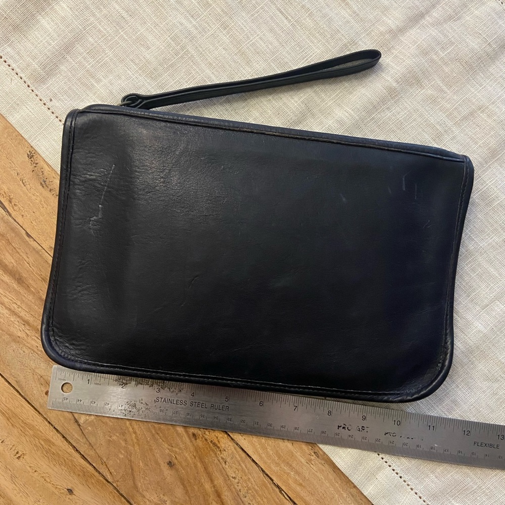Vintage Coach wristlet bag
